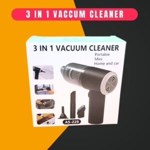 3-in-1 Portable Mini Vacuum Cleaner For Home Car & Electronics
