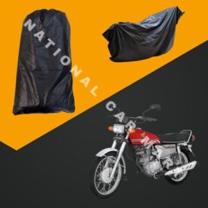 Top Cover for 125 Bike Premium Rubber Coated Bike Top Cover 100% Waterproof & Dustproof