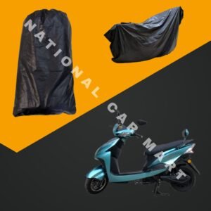 Top Cover for EV Scooty Bike Premium Rubber Coated Bike Top Cover 100% Waterproof & Dustproof