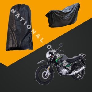 Top Cover for Yamaha YBR Bike Premium Rubber Coated Bike Top Cover 100% Waterproof & Dustproof