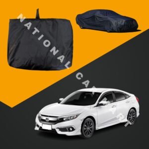 Top Cover for Honda Civic Turbo Premium Rubber Coated Car Top Cover 100% Waterproof & Dustproof