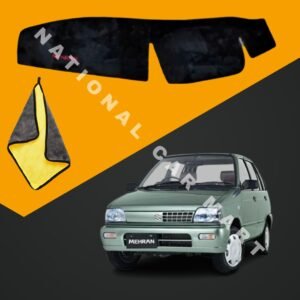 Suzuki Mehran Velvet Dashboard Mat With Free Microfiber Cloth & Free Delivery